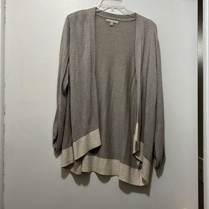 Open cardigan